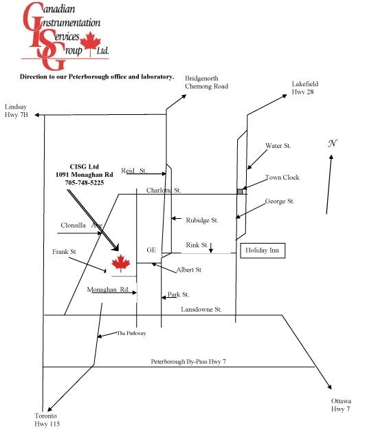 Map to CISG