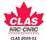 CLAS NCR-CNRC: CLAS 2005-01